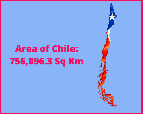 Area of Chile compared to New Hampshire