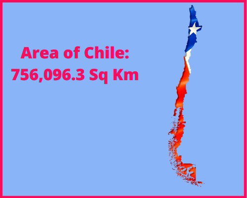 Area of Chile compared to Oklahoma