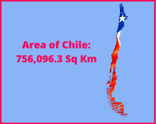 Area of Chile compared to South Carolina