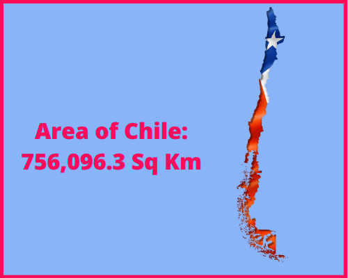 Area of Chile compared to Massachusetts