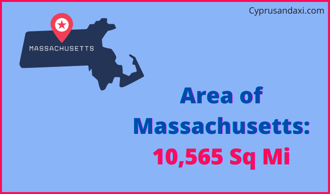 Area of Massachusetts compared to Iran