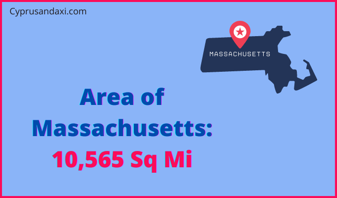 Area of Massachusetts compared to Zimbabwe