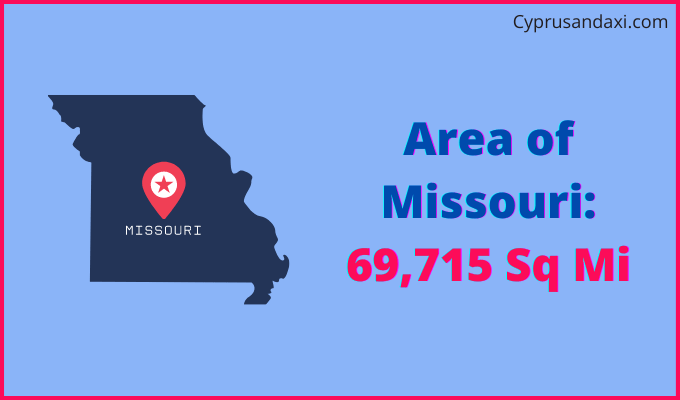 Area of Missouri compared to Myanmar