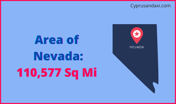 Area of Nevada compared to Argentina