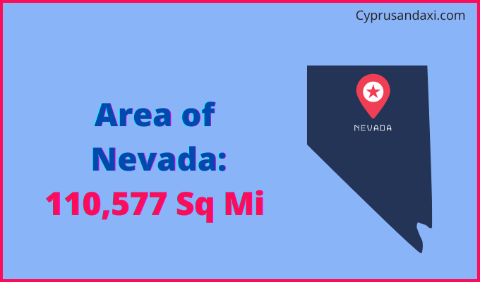 Area of Nevada compared to Bolivia