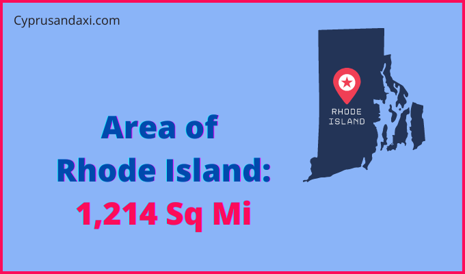 Area of Rhode Island compared to Tanzania