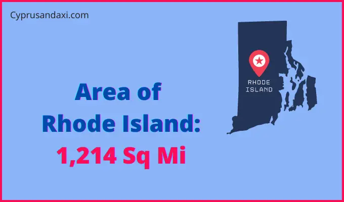 Area of Rhode Island compared to Zambia