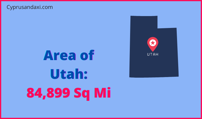 Area of Utah compared to Venezuela