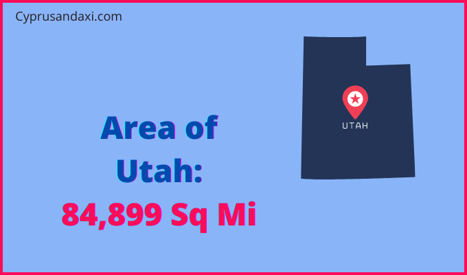 Area of Utah compared to Zambia
