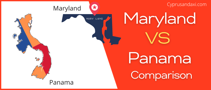 Is Maryland bigger than Panama