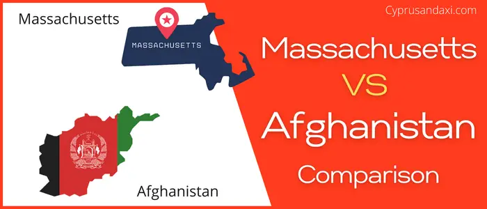 Is Massachusetts bigger than Afghanistan
