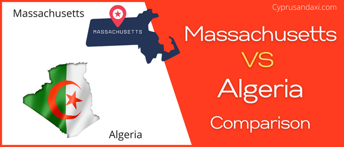 Is Massachusetts bigger than Algeria