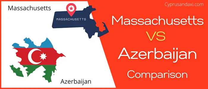Is Massachusetts bigger than Azerbaijan