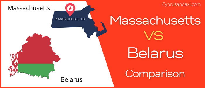 Is Massachusetts bigger than Belarus