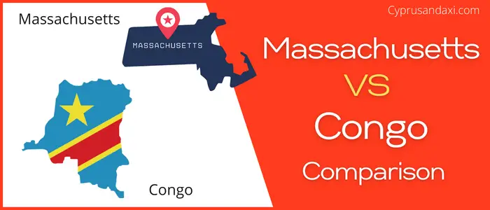 Is Massachusetts bigger than Congo