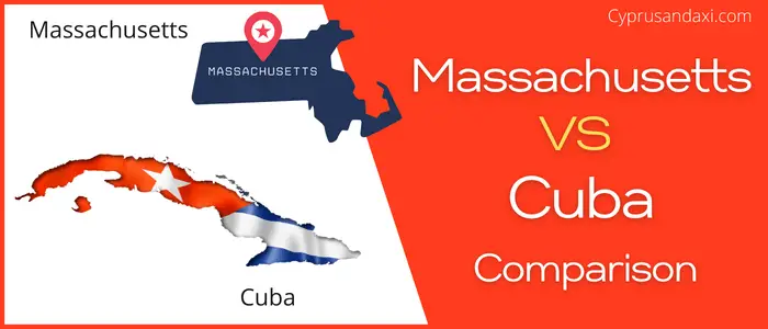 Is Massachusetts bigger than Cuba
