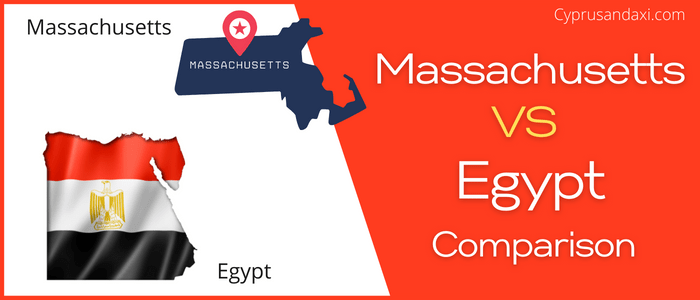 Is Massachusetts bigger than Egypt