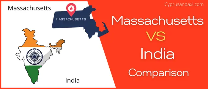 Is Massachusetts bigger than India