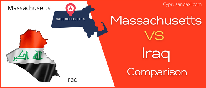 Is Massachusetts bigger than Iraq