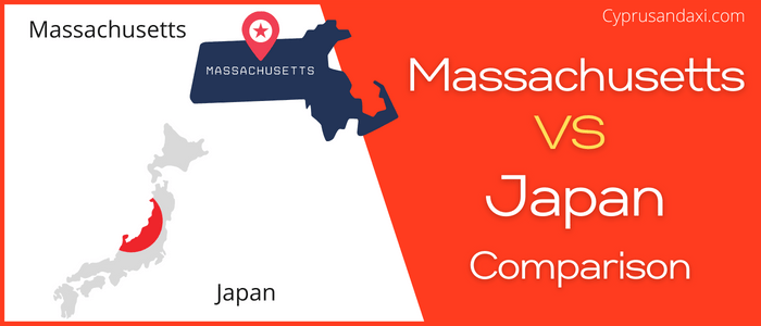 Is Massachusetts bigger than Japan