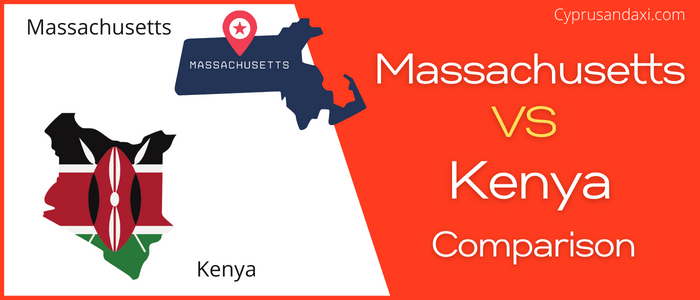 Is Massachusetts bigger than Kenya