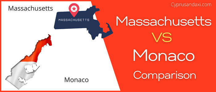 Is Massachusetts bigger than Monaco