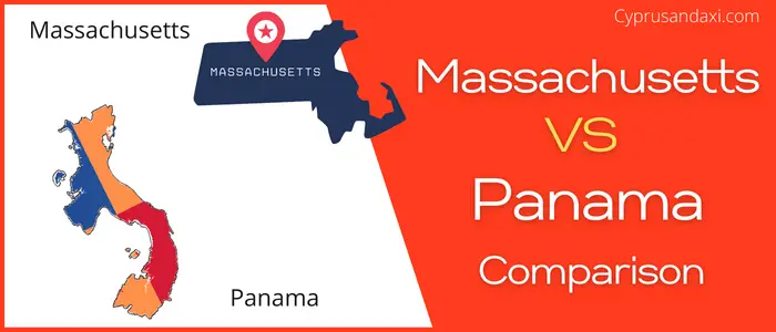 Is Massachusetts bigger than Panama