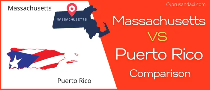 Is Massachusetts bigger than Puerto Rico