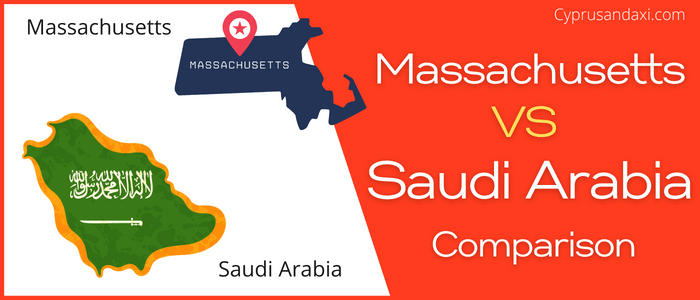 Is Massachusetts bigger than Saudi Arabia