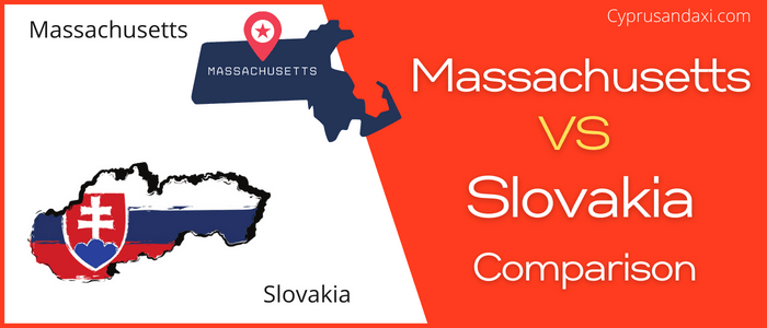 Is Massachusetts bigger than Slovakia