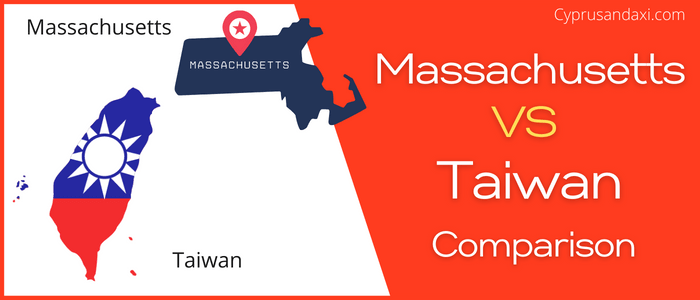 Is Massachusetts bigger than Taiwan