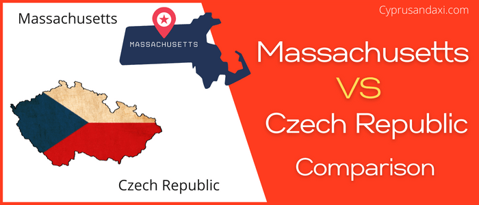 Is Massachusetts bigger than the Czech Republic