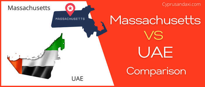 Is Massachusetts bigger than the United Arab Emirates