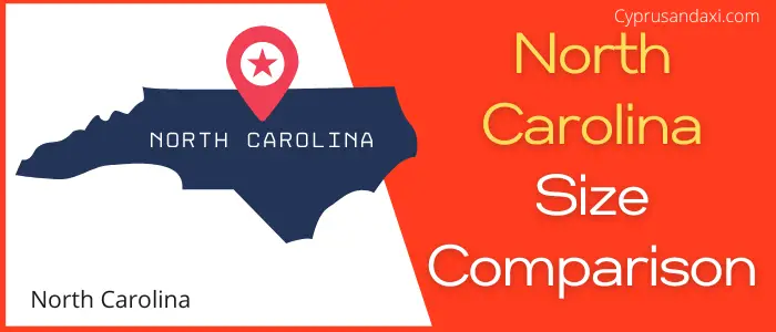 North Carolina Size Comparison