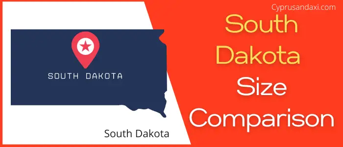 South Dakota Size Comparison